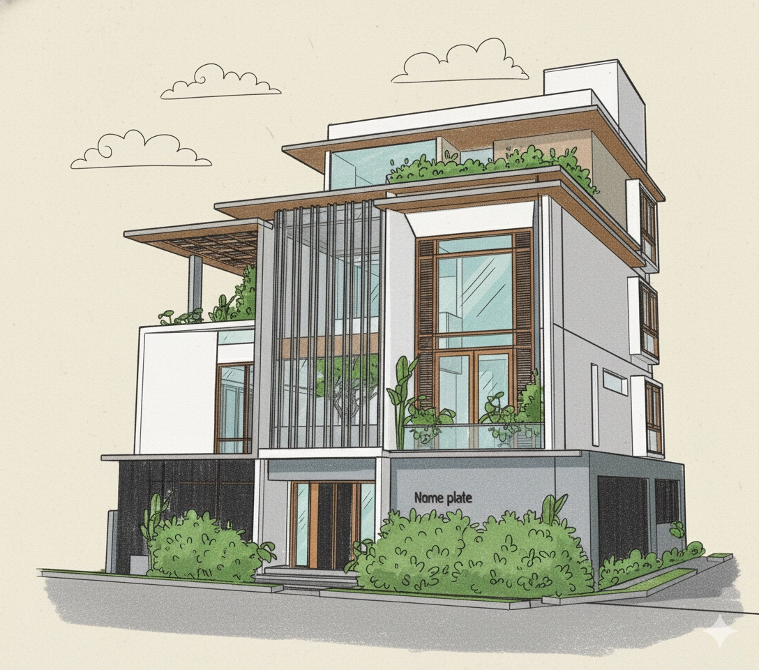 Ms. Dipti Residence — project view 03